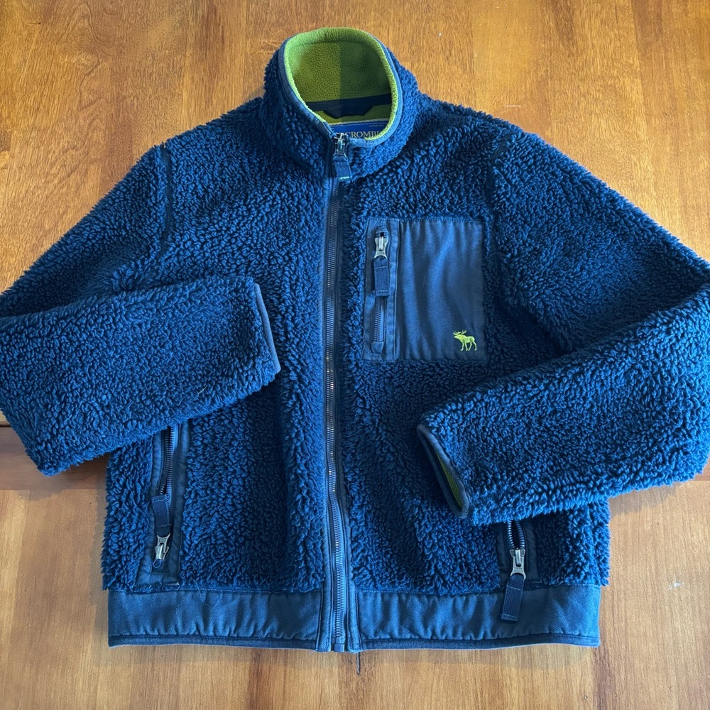 Vintage 2000s Abercrombie Sherpa Jacket size M